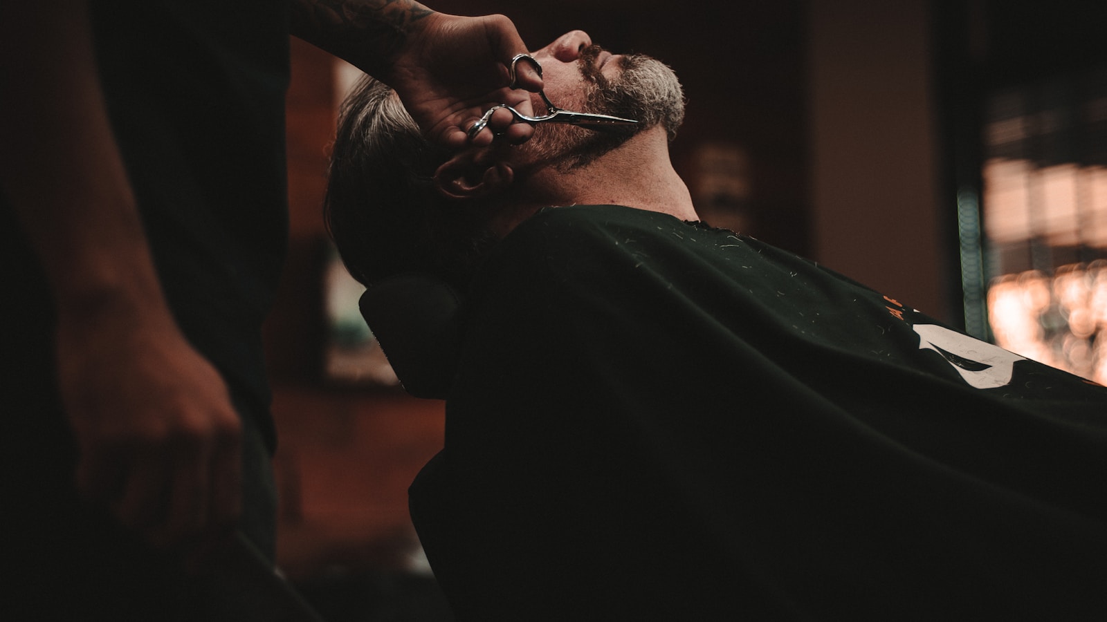 Barbershop website template preview
