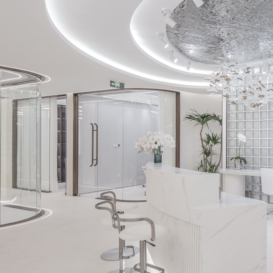 Med spa website template preview