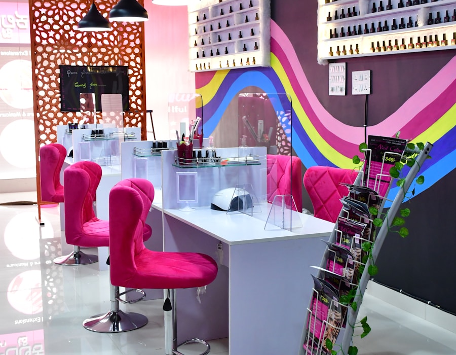 Lumiere nail salon interior
