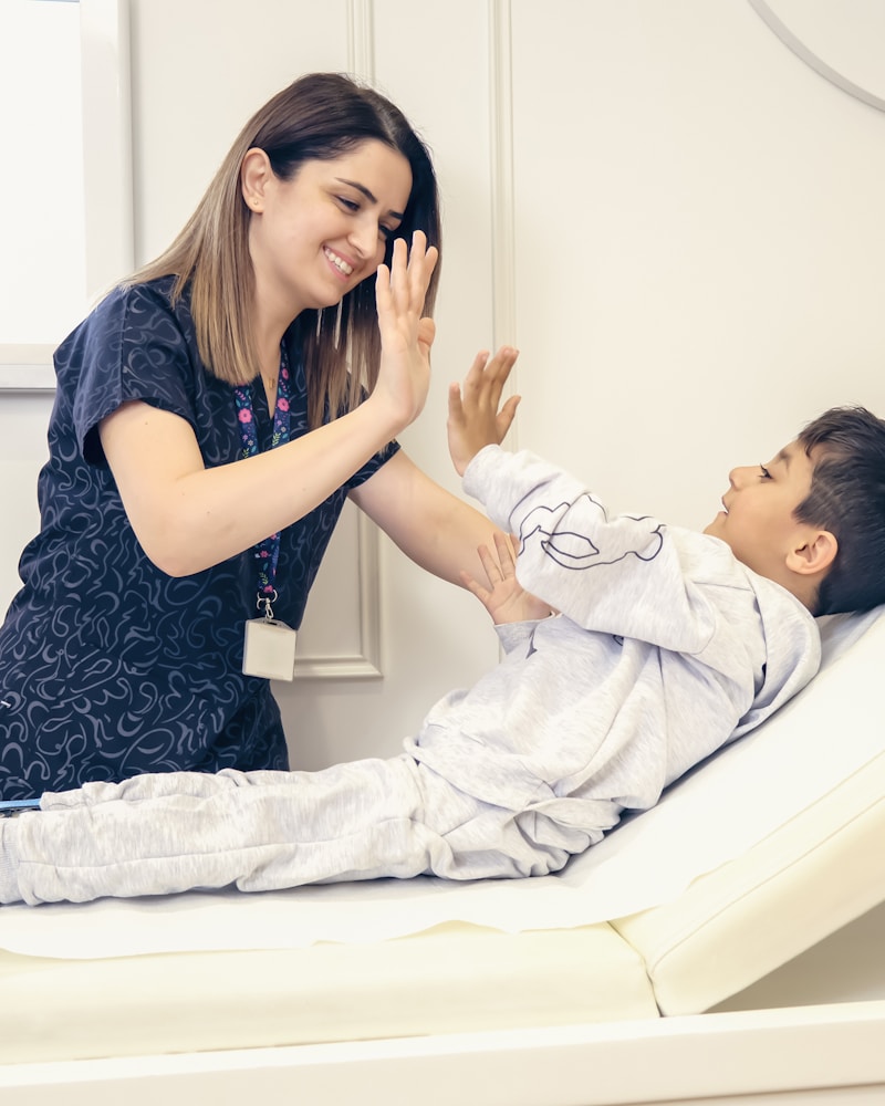 Occupational therapy website template preview