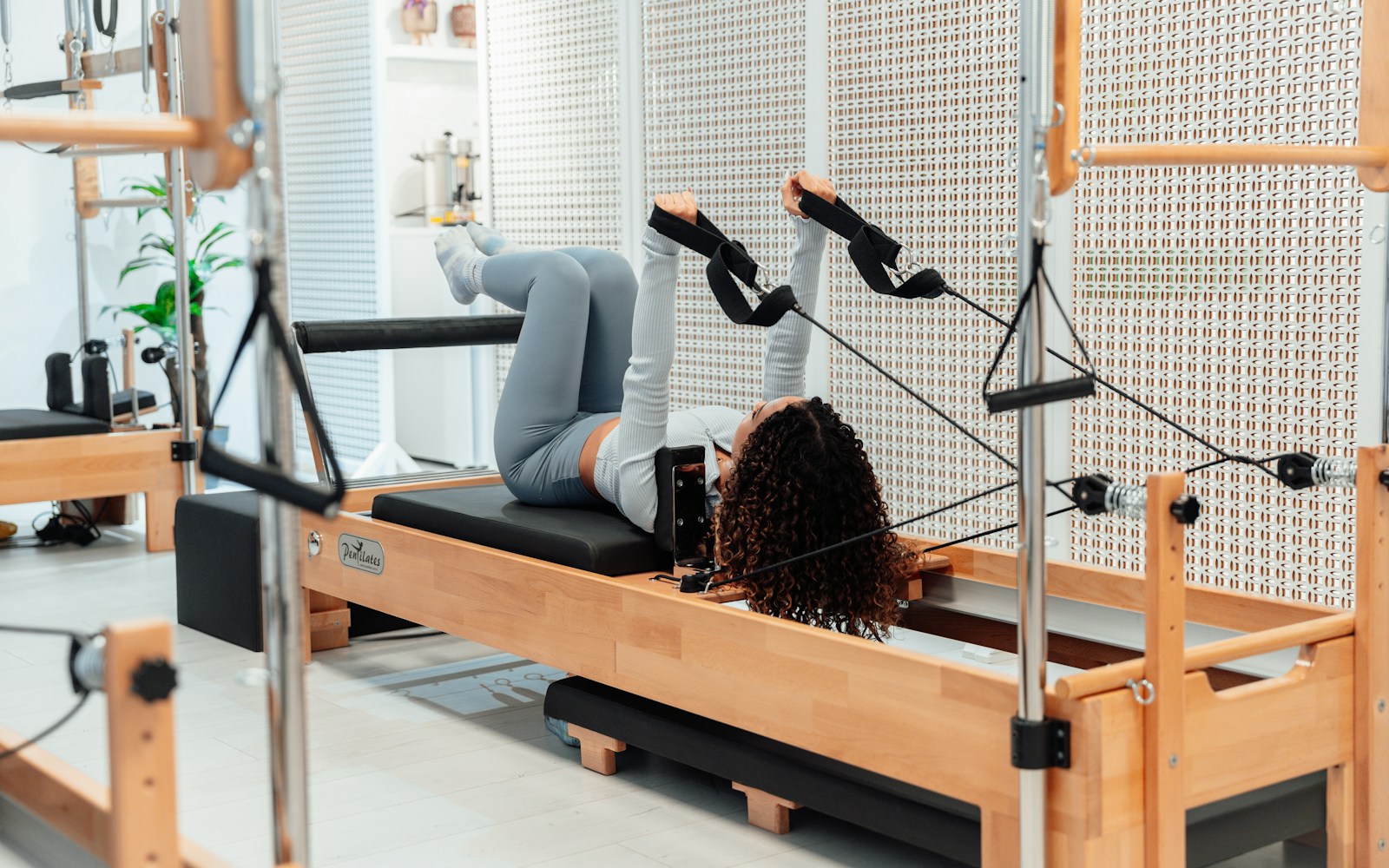 Pilates studio website template preview