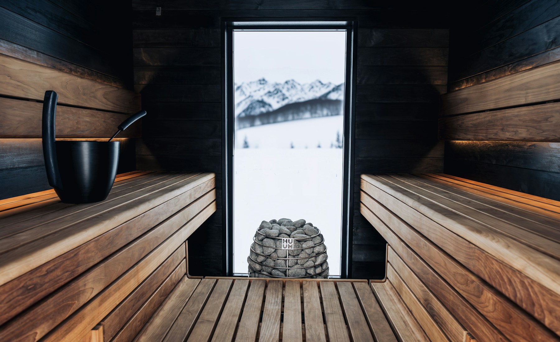 Sauna & bathhouse website template preview