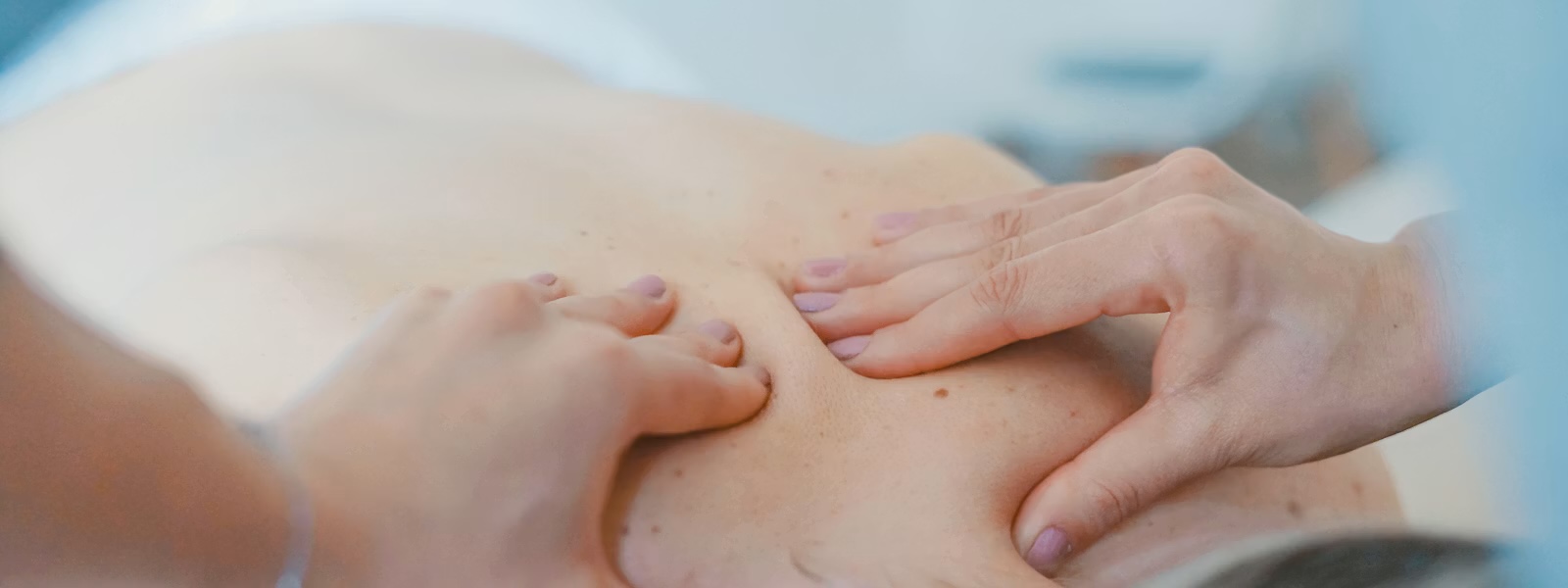 Serene massage therapy session
