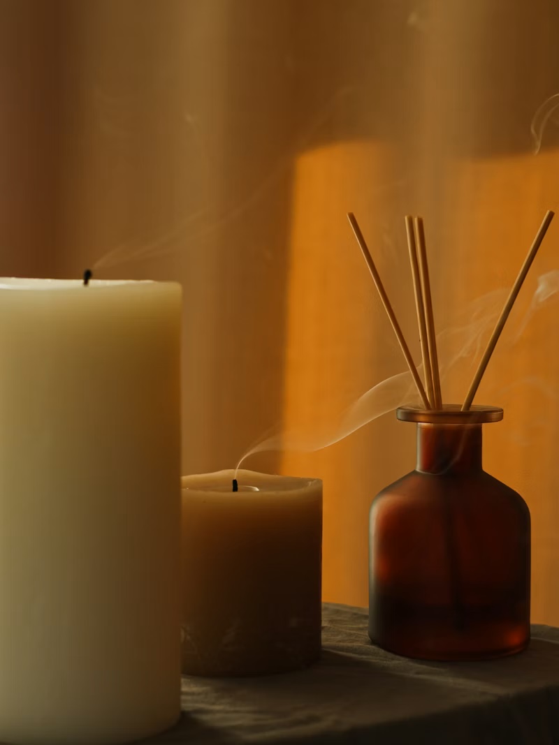 Serene massage therapy studio atmosphere