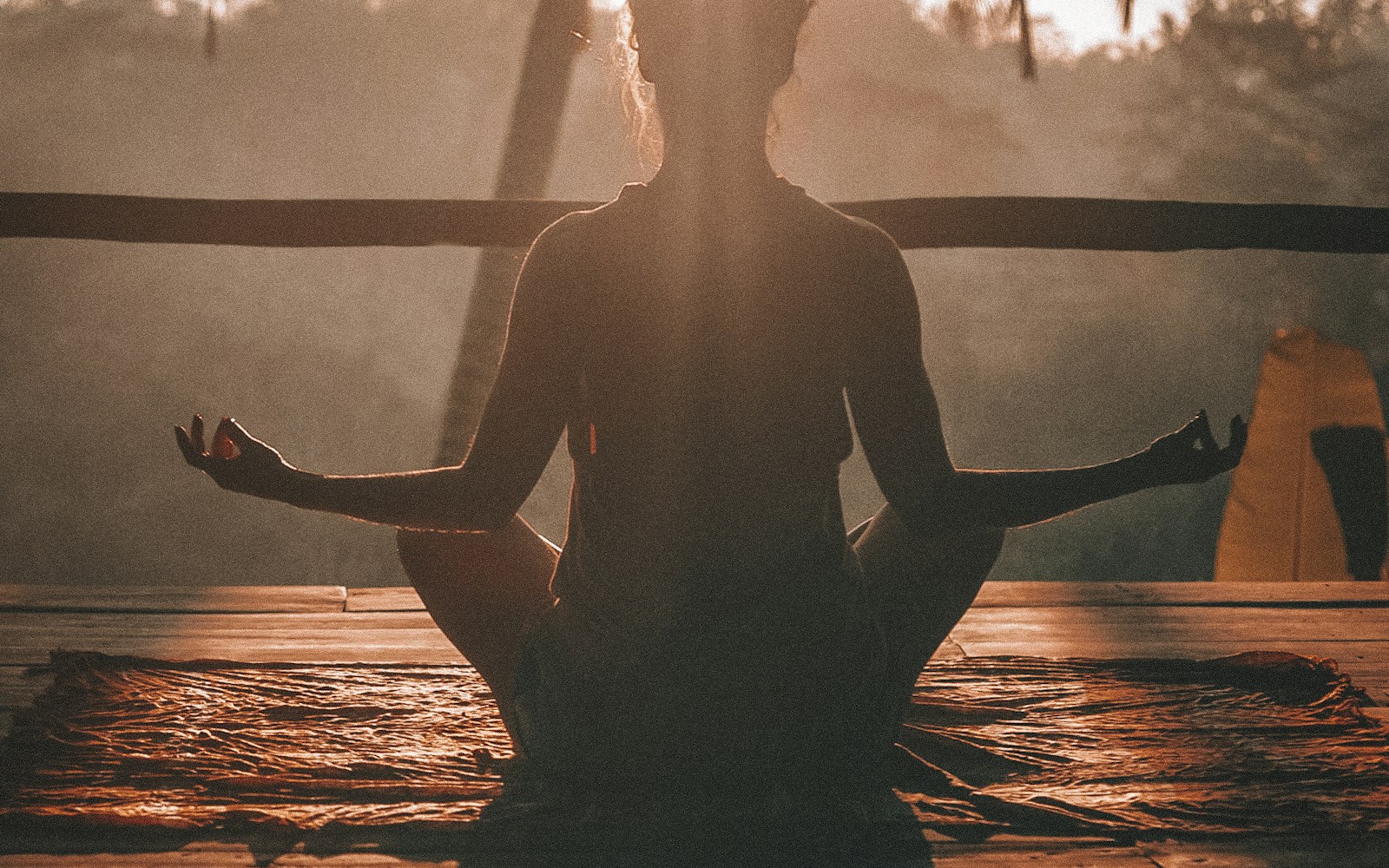 Meditation & wellness website template preview