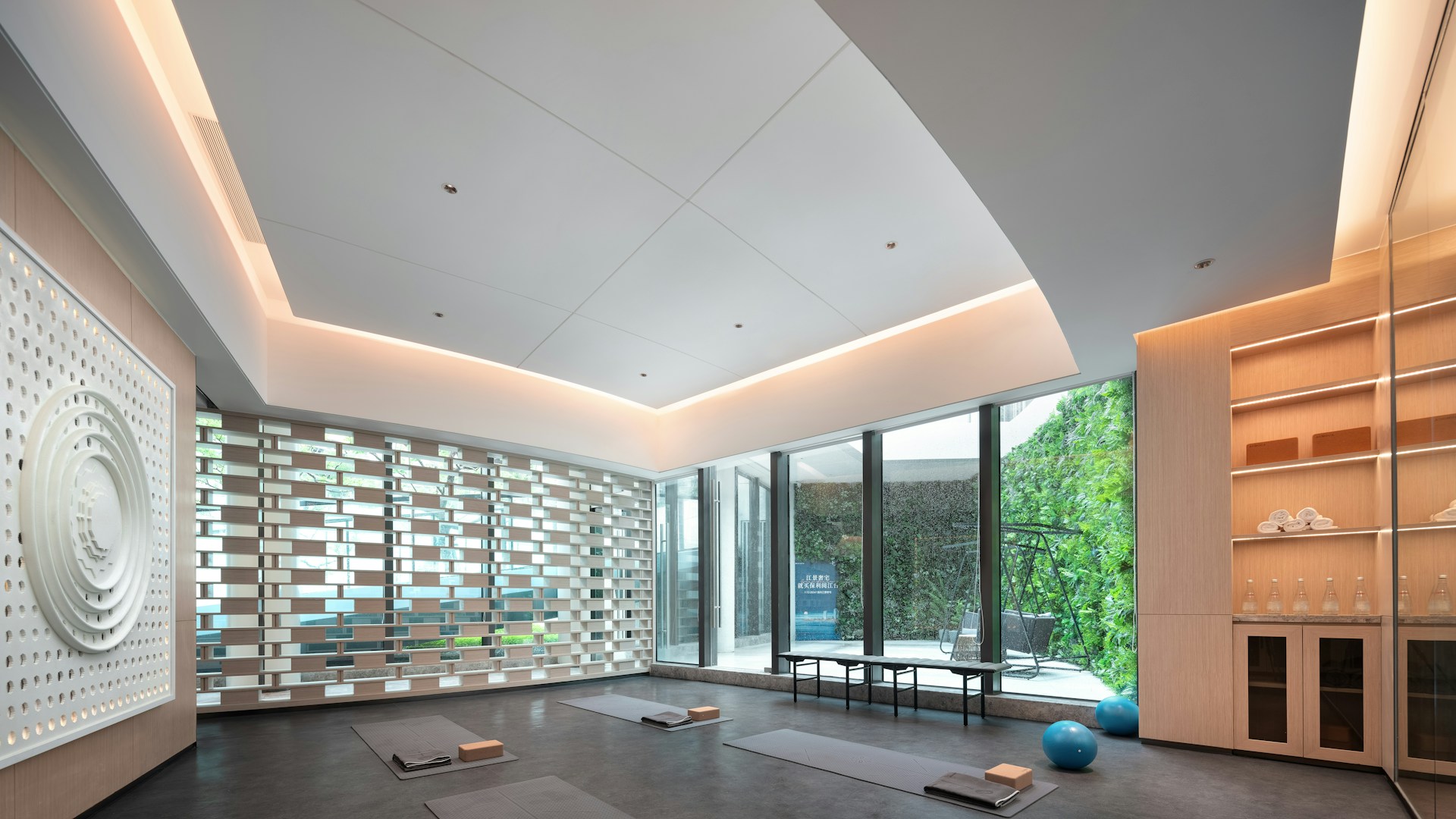 Yoga studio website template preview